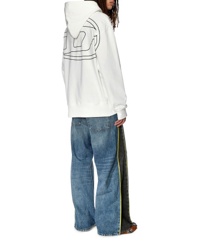 MELEGÍTŐ FELSŐ DIESEL S-MACS-HOOD-MEGOVAL-D SWEAT-SH - Kép 2