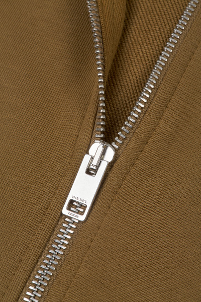 MIKINA DIESEL S-GINNI-ZIP-OD SWEAT-SHIRT - Fotografie č. 3