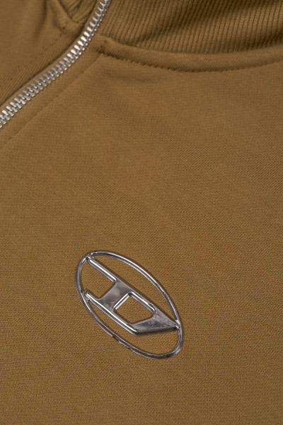 MIKINA DIESEL S-GINNI-ZIP-OD SWEAT-SHIRT - Fotografie č. 5