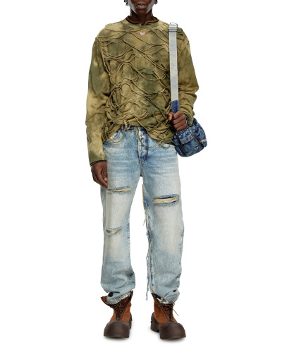 TRIČKO DIESEL T-CRANET-LS T-SHIRT - Fotografie č. 2