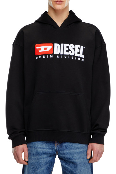 MIKINA DIESEL S-BOXT-HOOD-DIV SWEAT-SHIRT - Fotografie č. 1