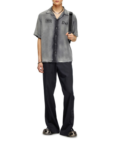 【しゅう】Diesel S-Ghent shirt 半袖開襟シャツ DIESEL ディーゼル 両面 刺繍 半袖 開襟 シャツ S - メルカリ
