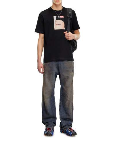 PÓLÓ DIESEL T-ADJUST-K19 T-SHIRT - Kép 2