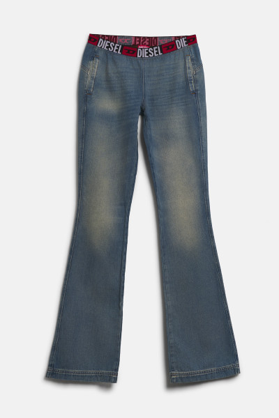 DŽÍNY DIESEL D-EBY-S TROUSERS - Fotografie č. 1