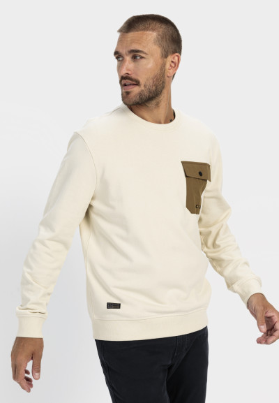MIKINA CAMEL ACTIVE SWEATSHIRT CREWNECK - Fotografia č. 1