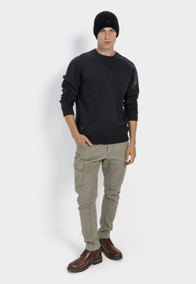 MIKINA CAMEL ACTIVE SWEATSHIRT CREWNECK - Fotografia č. 2
