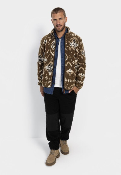 MIKINA CAMEL ACTIVE SWEATJACKET - Fotografia č. 2