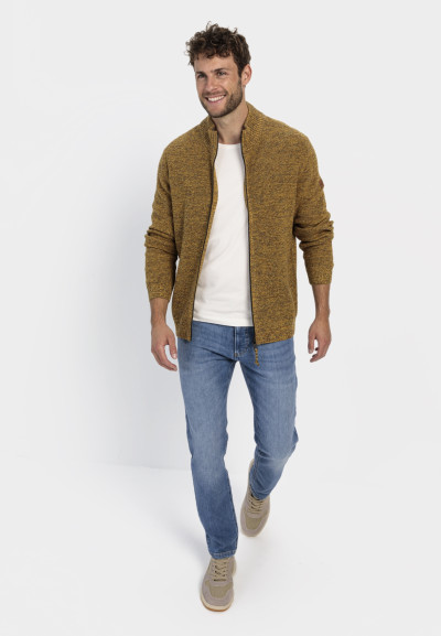 SVETER CAMEL ACTIVE KNITTED JACKET - Fotografia č. 2