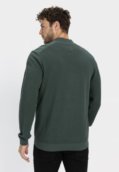 SVETER CAMEL ACTIVE KNITTED JACKET - Fotografia č. 3