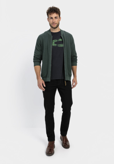 SVETER CAMEL ACTIVE KNITTED JACKET - Fotografia č. 2