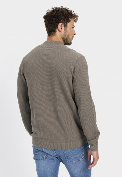 SVETER CAMEL ACTIVE KNITTED JACKET - Fotografia č. 3