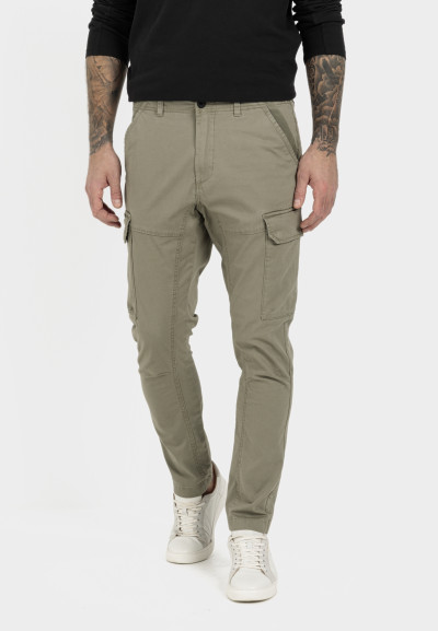 KALHOTY CAMEL ACTIVE CASUAL PANTS CARGO-TAPERED FIT - Fotografie č. 3