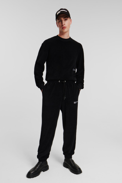 TRÉNINGNADRÁG KARL LAGERFELD JEANS KLJ RELAXED TOWELING SWEATPANT - Kép 1