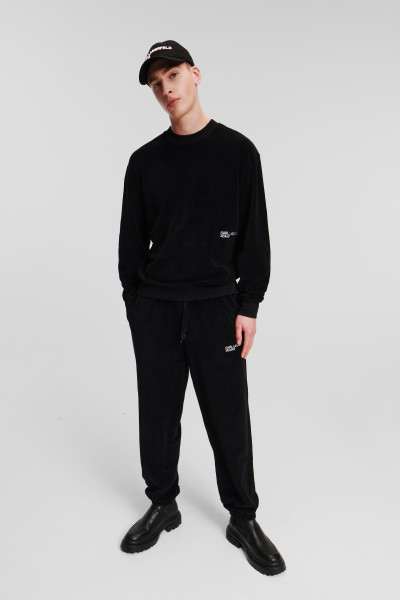 TRÉNINGNADRÁG KARL LAGERFELD JEANS KLJ RELAXED TOWELING SWEATPANT - Kép 3