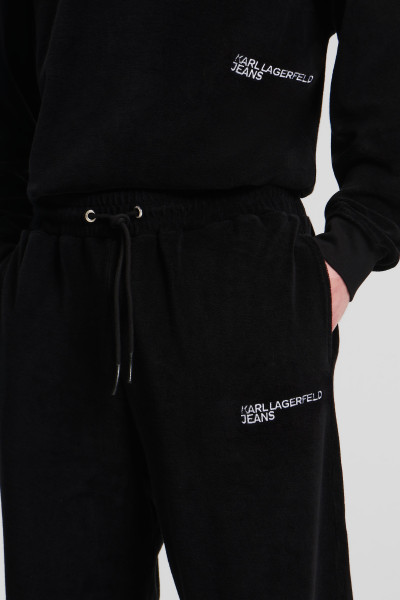 TRÉNINGNADRÁG KARL LAGERFELD JEANS KLJ RELAXED TOWELING SWEATPANT - Kép 4