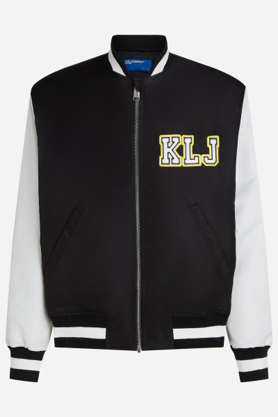 BUNDA KARL LAGERFELD JEANS KLJ LOGO BOMBER - Fotografie č. 5