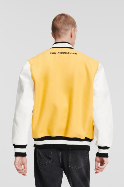 DZSEKI KARL LAGERFELD JEANS KLJ BASEBALL JACKET - Kép 3