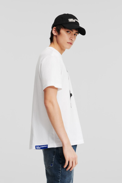 PÓLÓ KARL LAGERFELD JEANS KLJ REGULAR KARL SSLV TEE - Kép 2
