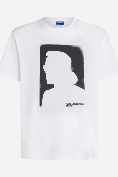 PÓLÓ KARL LAGERFELD JEANS KLJ REGULAR KARL SSLV TEE - Kép 5