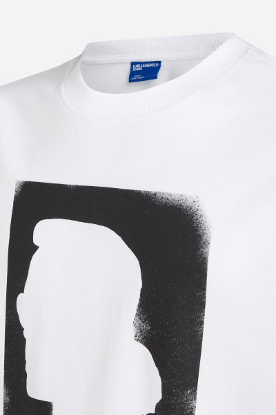 PÓLÓ KARL LAGERFELD JEANS KLJ REGULAR KARL SSLV TEE - Kép 7