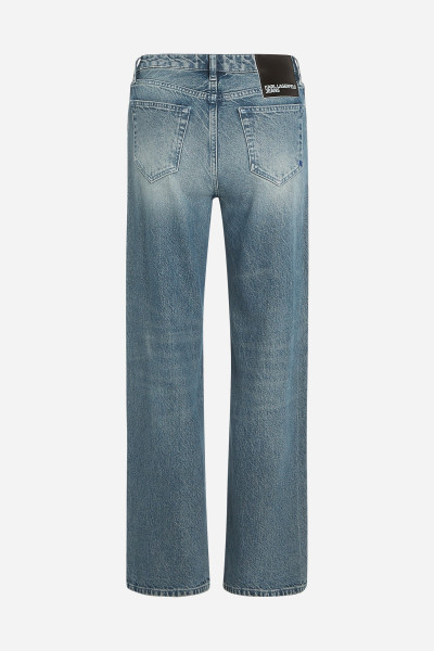 DŽÍNY KARL LAGERFELD JEANS KLJ MR RELAXED WAISTBAND DENIM - Fotografie č. 6
