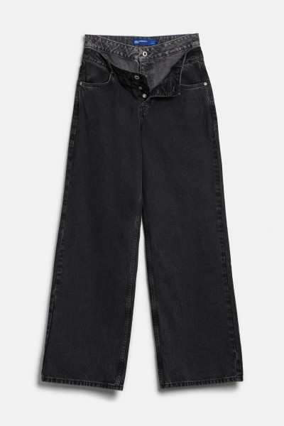 DŽÍNY KARL LAGERFELD JEANS KLJ HR RELAXED WB DENIM - Fotografie č. 1