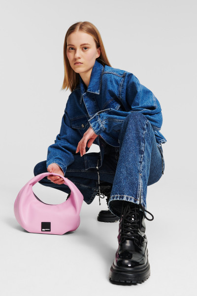 DŽÍNY KARL LAGERFELD JEANS KLJ HR STRAIGHT W/SLIT DENIM - Fotografie č. 4