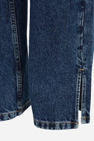 DŽÍNY KARL LAGERFELD JEANS KLJ HR STRAIGHT W/SLIT DENIM - Fotografie č. 8