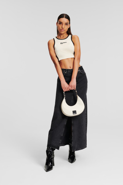 SUKNĚ KARL LAGERFELD JEANS KLJ HR SHANK DENIM MAXI SKIRT - Fotografie č. 4