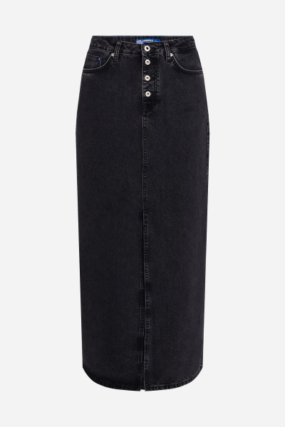 SUKNĚ KARL LAGERFELD JEANS KLJ HR SHANK DENIM MAXI SKIRT - Fotografie č. 5