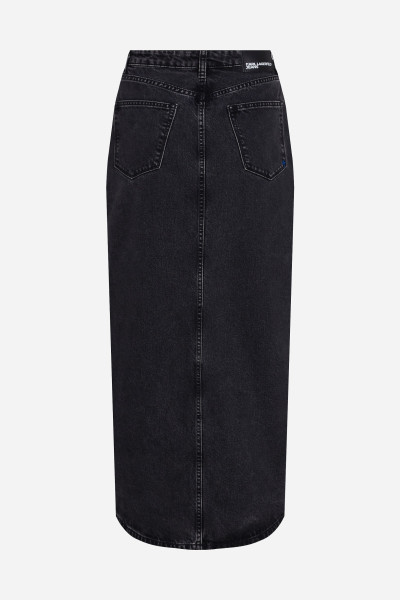 SUKNĚ KARL LAGERFELD JEANS KLJ HR SHANK DENIM MAXI SKIRT - Fotografie č. 6