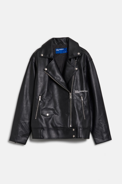 DZSEKI KARL LAGERFELD JEANS KLJ OVERSIZED FAUX LEATHER JKT - Kép 1