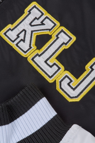 BUNDA KARL LAGERFELD JEANS KLJ LOGO BOMBER - Fotografie č. 3