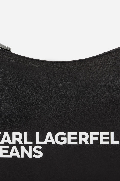 KABELKA KARL LAGERFELD JEANS ESSENTIAL LOGO SHOULDERBAG - Fotografie č. 4