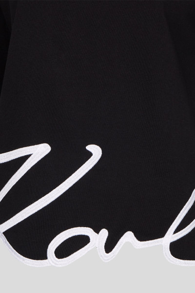 TRIČKO KARL LAGERFELD KARL SIGNATURE HEM T-SHIRT - Fotografie č. 8