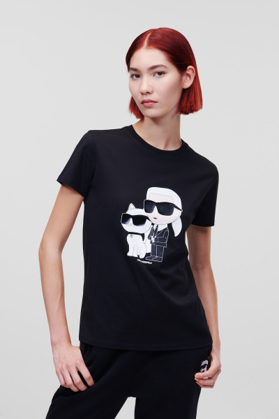 TRIČKO KARL LAGERFELD IKONIK 2.0 T-SHIRT - Fotografia č. 1