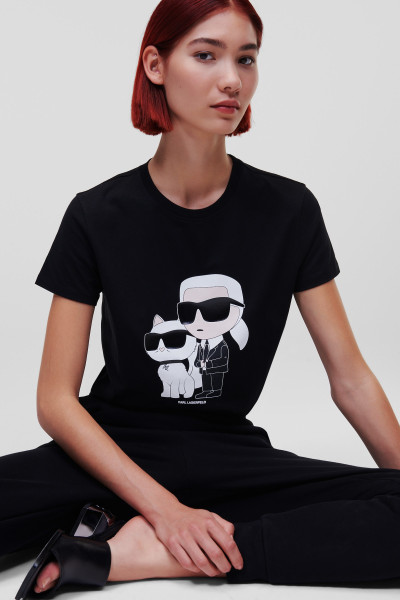 TRIČKO KARL LAGERFELD IKONIK 2.0 T-SHIRT - Fotografia č. 4