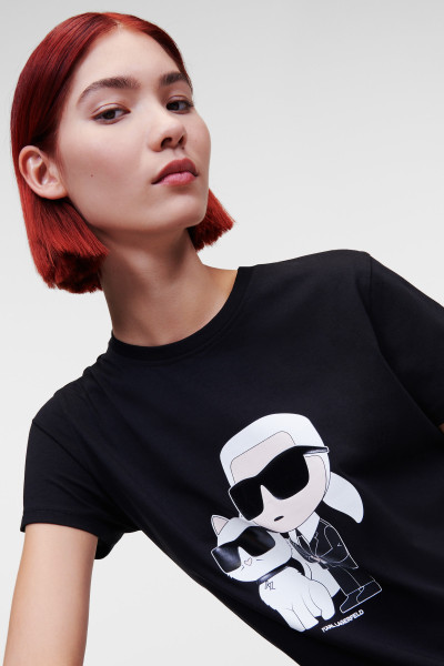 TRIČKO KARL LAGERFELD IKONIK 2.0 T-SHIRT - Fotografia č. 5