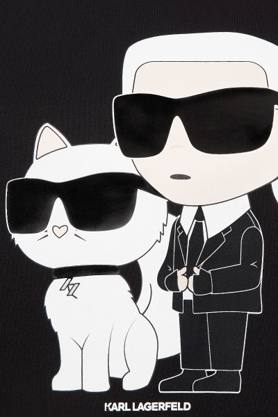 TRIČKO KARL LAGERFELD IKONIK 2.0 T-SHIRT - Fotografia č. 8