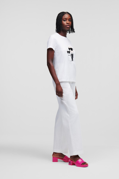 TRIČKO KARL LAGERFELD IKONIK 2.0 T-SHIRT - Fotografia č. 2