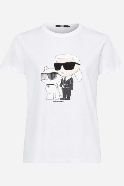 TRIČKO KARL LAGERFELD IKONIK 2.0 T-SHIRT - Fotografia č. 6