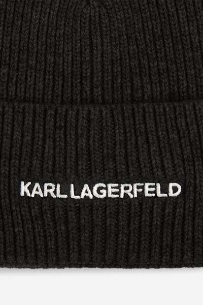 ČEPICE KARL LAGERFELD K/ESSENTIAL BEANIE - Fotografie č. 3