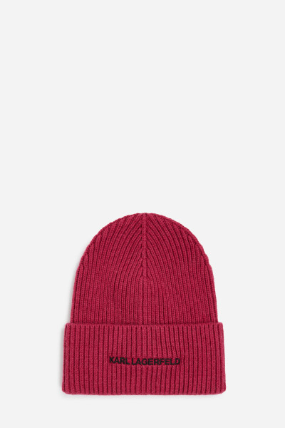ČEPICE KARL LAGERFELD K/ESSENTIAL BEANIE - Fotografie č. 1
