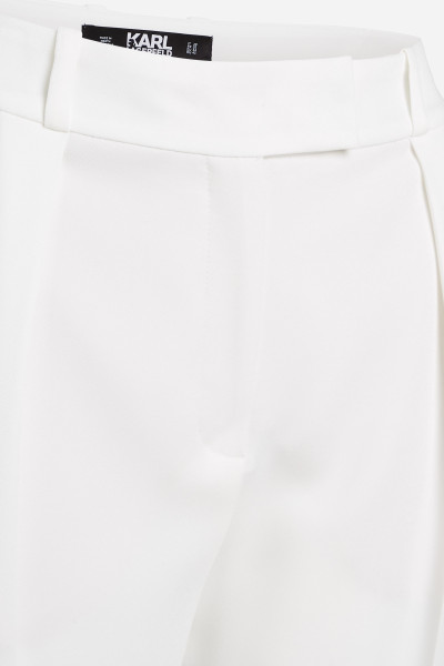 NADRÁG KARL LAGERFELD CONTRAST PANEL TAILORED PANTS - Kép 7