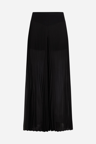 KALHOTY KARL LAGERFELD FLUID PLEATED PANTS - Fotografie č. 5