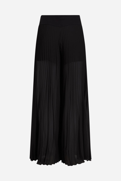 KALHOTY KARL LAGERFELD FLUID PLEATED PANTS - Fotografie č. 6