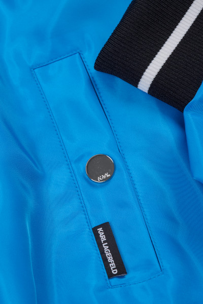 BUNDA KARL LAGERFELD VOLUMINOUS BOMBER JACKET - Fotografie č. 3