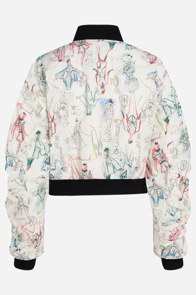 BUNDA KARL LAGERFELD ARCHIVE BOMBER - Fotografie č. 6