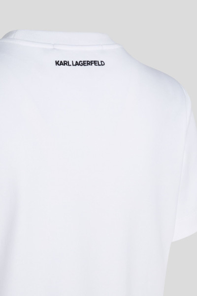 PÓLÓ KARL LAGERFELD ARCHIVE T-SHIRT - Kép 5
