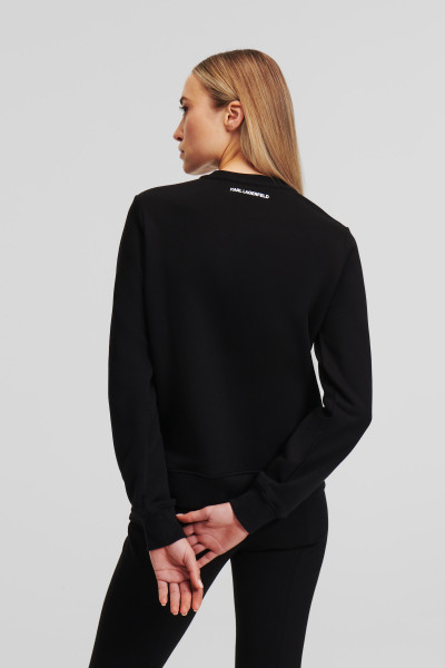 MELEGÍTŐ FELSŐ KARL LAGERFELD IKONIK 2.0 RS SWEATSHIRT - Kép 3